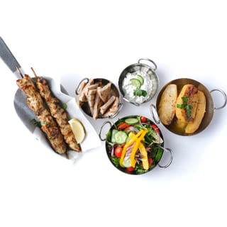 Chicken Souvlaki Plate